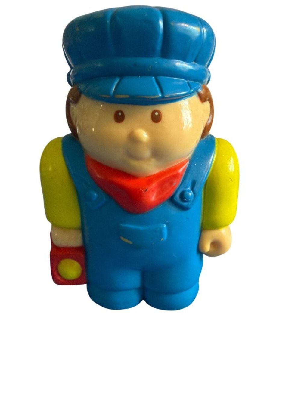 Playskool Vintage Plastic Train Conductor Toy Figure 70s Push N Go Replacement